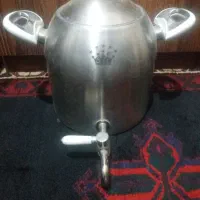 کتری. کتری لعابی قدیمی. ظروف چینی