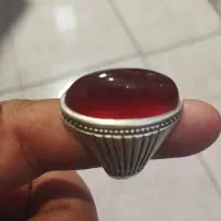 انگشتر عقیق سرخ
