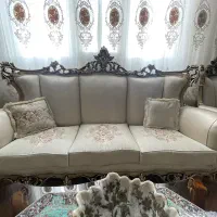 مبل استیل ۹ نفره|مبلمان خانگی و میز عسلی|تهران, شهرک آزمایش|دیوار