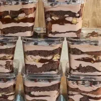 جار کیک شکلاتی