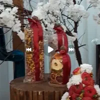 باکس شیشه ای اجیل یلدا