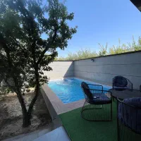 اجاره ویلاروزانه مدرن استخر آب گرم کردان سهیلیه|اجارهٔ کوتاهمدت ویلا و باغ|کرج, برغان|دیوار