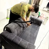 مبل شویی و قالیشویی در منزل با دستگاه مخصوص