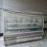 اسکلت یخچال ویترینی ۲متری