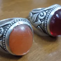 انگشتر یاقوت ، جزء ، عقیق ، در حسینی|جواهرات|اصفهان, اندوان|دیوار