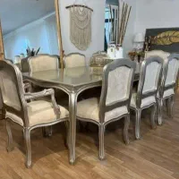 میز نهار خوری ۸ نفری کد ۰۹۸۷۶ تولیدی میلاد