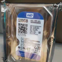 هارد وسترن دیجیتال آبی و سبز 500gb WD