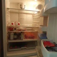 یخچال و فریزرکاملا سالم بدون برفک بدون هیچ پوسیدگی