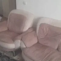 فروش یک دست مبل 7 نفره پارچه ترک