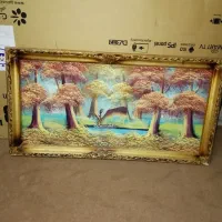 تابلو آبرنگ پاییز