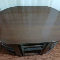 میز ناهارخوری ۶ نفره|میز و صندلی غذاخوری|فومن, |دیوار