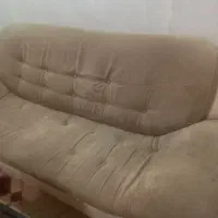 مبلمان راحتی ۵نفره  ۲عددپشتی برجسته جدید|مبلمان خانگی و میز عسلی|نهاوند, |دیوار