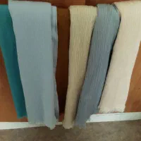 ۶عددشال کراش رنگی