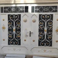 درب پارکینگ دو تکه
