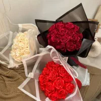 انواع باکس و دسته گل ربانی|گل مصنوعی|دوگنبدان, |دیوار