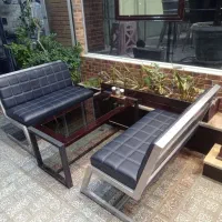 مبل فلزی و جلومبلی