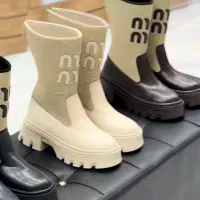 کفش نیمبوت نیم بوت پوتین مارک میو میو زنانه|کیف، کفش، کمربند|تهران, جوادیه|دیوار