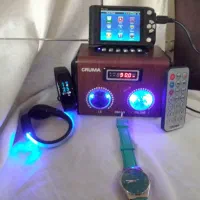 رادیو اسپیکر کروما کنترل دار نو و سالم|سیستم صوتی خانگی|تهران, سعادت‌آباد|دیوار