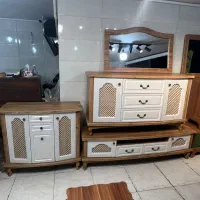 کنسول با اینه و ست کامل