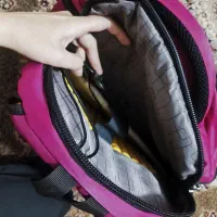 کوله پشتی دخترانه،به خریدار واقعی تخفیف داده میشه|کیف، کفش، کمربند|سیرجان, |دیوار