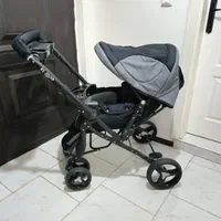 کالسکه تک (شهری) بی بی هاوس Baby-House مشکی طوسی
