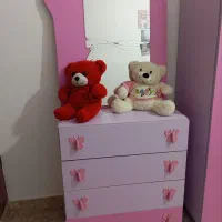 سرویس خواب دخترانه|تخت و سرویس خواب|صفادشت, |دیوار