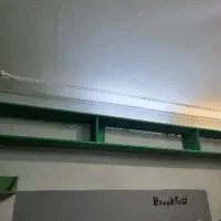 قفسه چوبی سبز