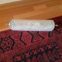 چراغ سرویس بهداشتی یا حمام  قدیمی برنجی عتیقه|لوستر و چراغ آویز|تبریز, |دیوار
