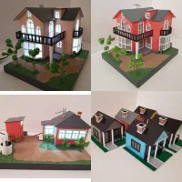 فروش چند عدد ماکت چوبی با نصف قیمت