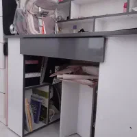 میز تحریر ام دی اف با تخت|میز تحریر و کامپیوتر|شفت, |دیوار