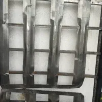 تخت خواب فلزی لوله ای|تخت و سرویس خواب|فولادشهر, B2|دیوار