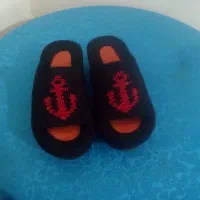 دمپایی دست باف|کیف، کفش، کمربند|زرند, |دیوار