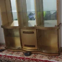 بوفه . چوب اصل|بوفه، ویترین، کنسول|خاش, |دیوار