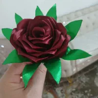 گل افتابگردون سایز بزرگ وکوچک گل رز وپر|گل مصنوعی|قدس, شهر‌قدس|دیوار