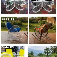 مبلمان باغی و ویلایی فلزی|مبلمان خانگی و میز عسلی|اردبیل, |دیوار