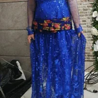 لباس کوردی کاربنی سایز 38 تا 40