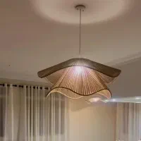 لوستر لاله دو طبقه