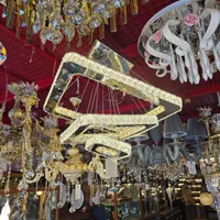 لوستر اس ام دی کریستال  با گارانتی ۲|لوستر و چراغ آویز|کرمان, |دیوار