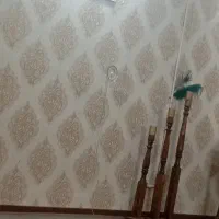 جا شمعی چوبی کنار سالنی شیک و زیبا|چراغ خواب و آباژور|مشهد, شهرک امام هادی (شهرک غرب)|دیوار