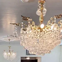 لوستر  و دیوار کوب