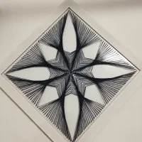 تابلو میخ نخ