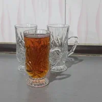 دو دست استکان در حد نو یکی دوبار استفاده شده