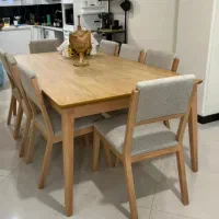 سه نفره و دونفره گرد کم جا|میز و صندلی غذاخوری|رشت, چله خانه|دیوار