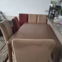مبل هفت نفره با صندلی نهارخوری