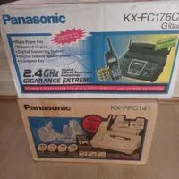 دو عدد فکس پاناسونیک گوشی بیسیم