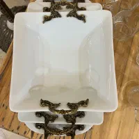 ظرف های قدیمی فرانسه|ظروف سرو و پذیرایی|قم, باجک یک|دیوار