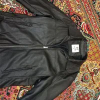 جکت چرم تمام مشکی