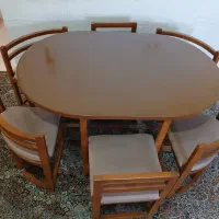 میز ناهارخوری ۶نفره  مبل ۷نفر سالم و کم استفاده‌ ه|حراج|شیراز, ده پیاله|دیوار