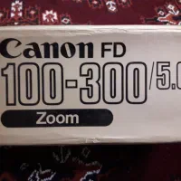 لنز دوربین canon fd 100-300 zoom|دوربین عکاسی و فیلم‌برداری|گنبد کاووس, |دیوار