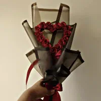 دسته گل ربانی|گل مصنوعی|تاکستان, |دیوار